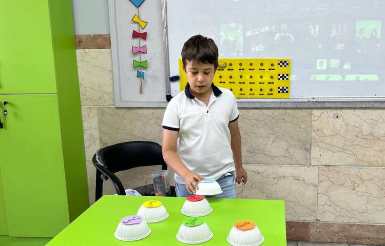 انجام فعالیت roll and choose برای مرور مطالب. 1