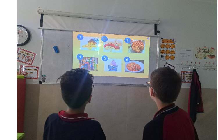 انجام فعالیت برای مرور کلمات 2