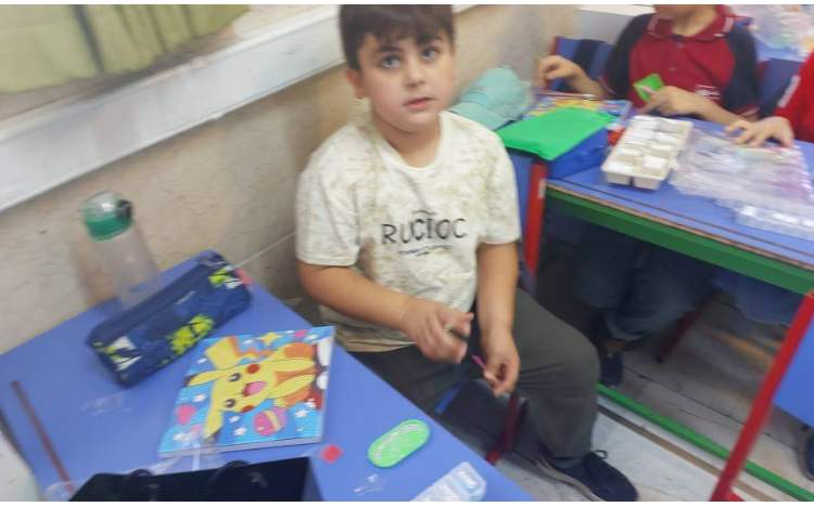 انجام فعالیت تابلو الماسی در زنگ دست سازه ها 6