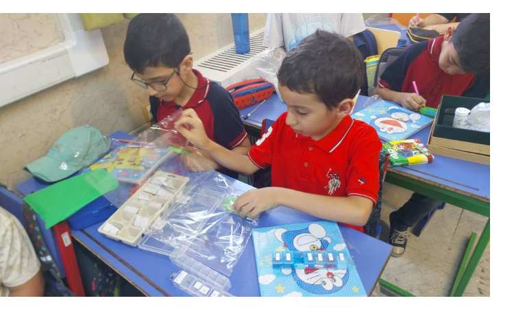 انجام فعالیت تابلو الماسی در زنگ دست سازه ها 7