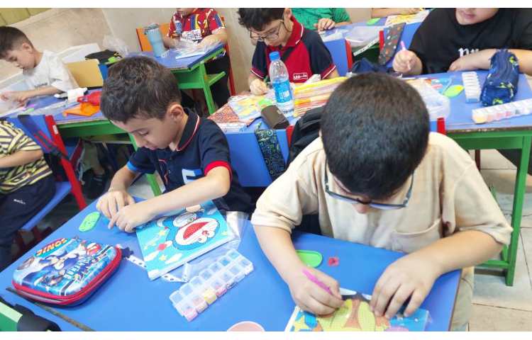 انجام فعالیت تابلو الماسی 5