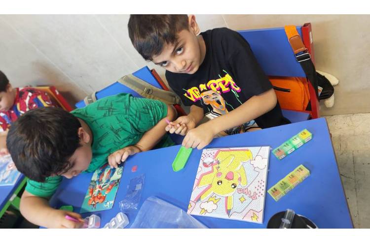 انجام فعالیت تابلو الماسی 6