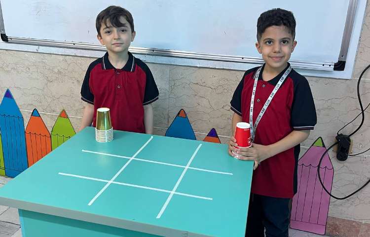 انجام فعالیت X-O جهت جمله سازی 4