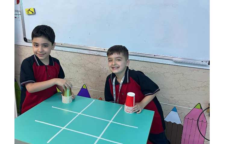 انجام فعالیت X-O جهت جمله سازی 8