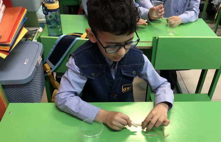 انجام فعالیت دست ورزی 3