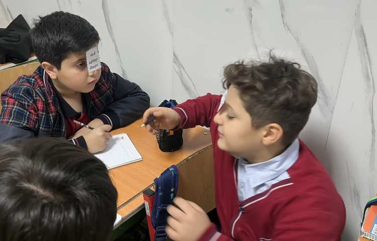 انجام فعالیت دیکته