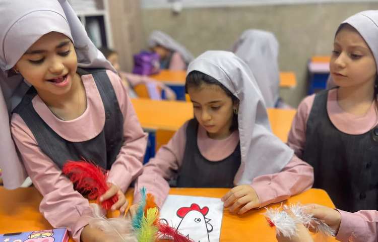 انجام فعالیت مربوط به Fine motor skills 2