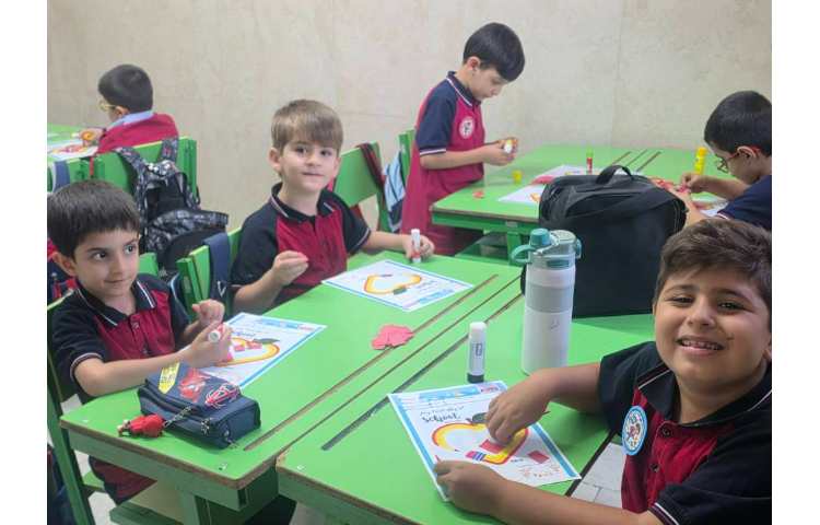 انجام فعالیت مربوط به welcome day 2