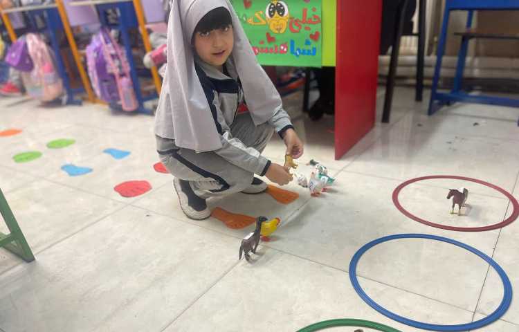 انجام فعالیت مربوط به Toys 3