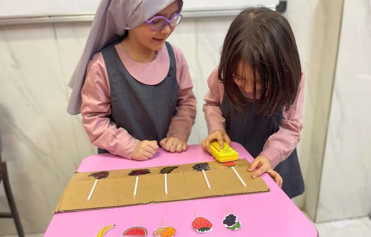 انجام فعالیت مربوط به Fruit 3