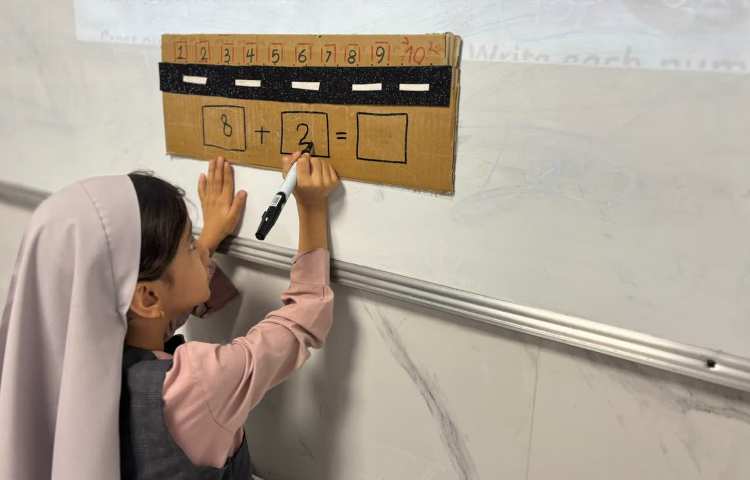 انجام فعالیت مربوط به Math 3