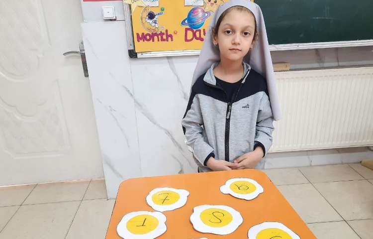 انجام فعالیت مربوط به Letter Formation 3