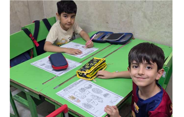 انجام فعالیت مربوط به foods 4