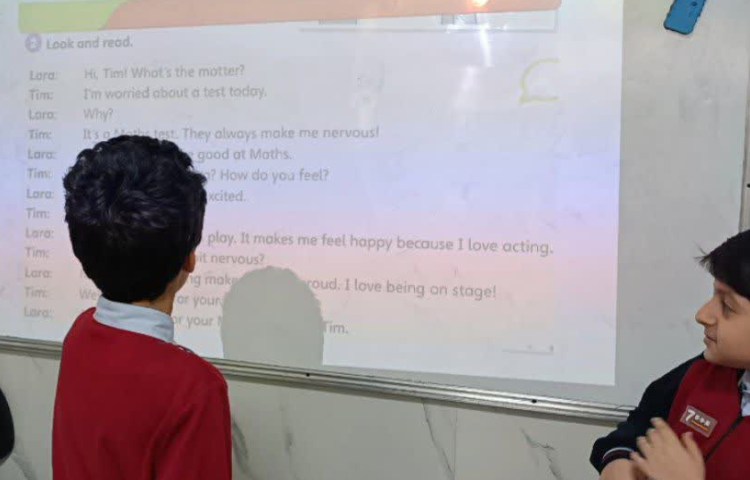 انجام فعالیت‌های کتاب به صورت خلاقانه در زنگ General English 3