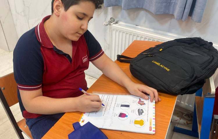 انجام فعالیت‌های کتاب Math 1