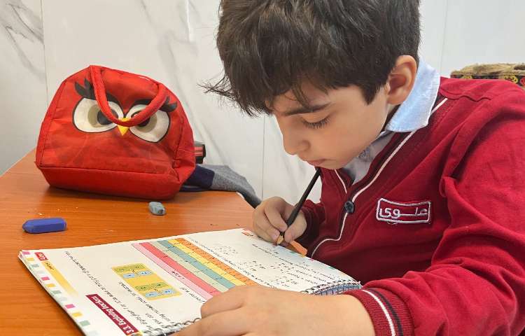 انجام فعالیت‌های کتاب Math 1