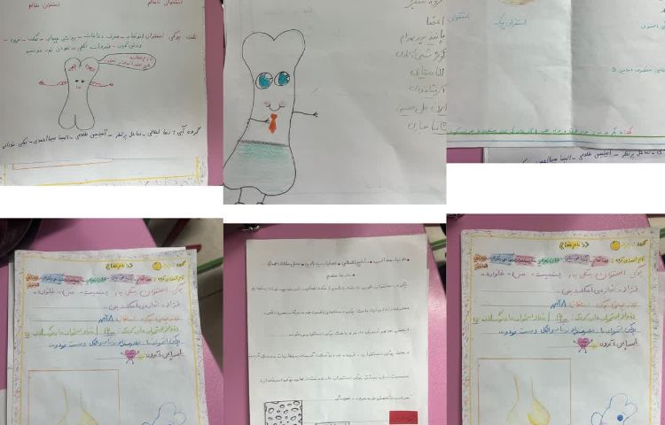 انجام فعالیت گروهی دانش اموزان در گروه های هاووس سیستمی 1