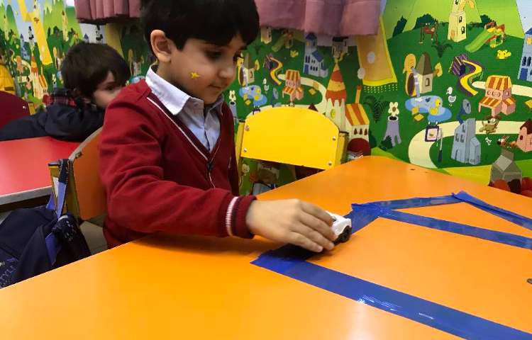 انجام فعالیت Pencil Control 1