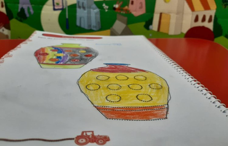 انجام فعالیت Pencil Control 1
