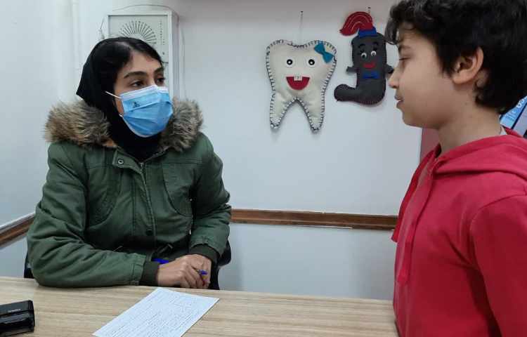 انجام معاینات پایه چهارم از طرف مرکز بهداشت 8