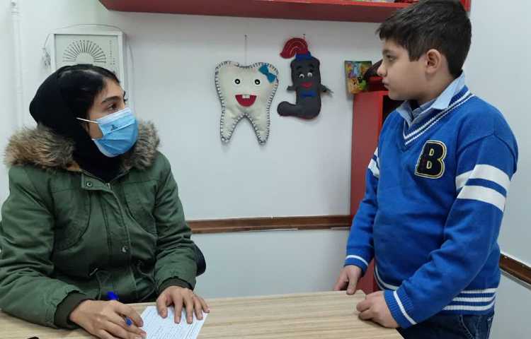 انجام معاینات پایه چهارم از طرف مرکز بهداشت