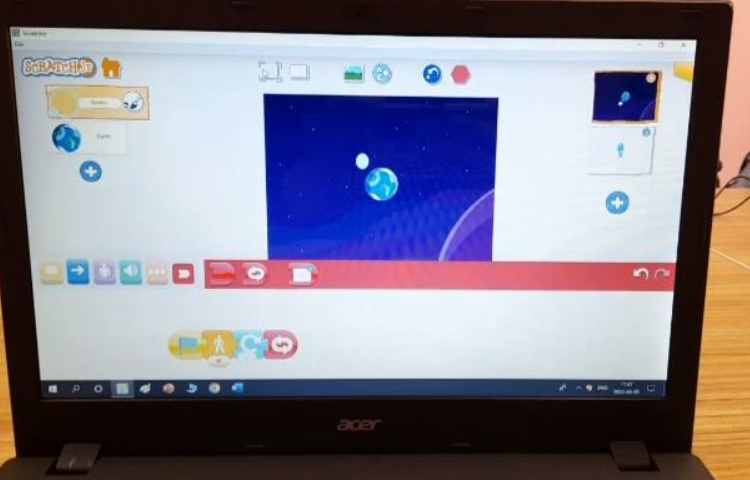 انجام پروژه شماره دو اسکرچ جونیور 1