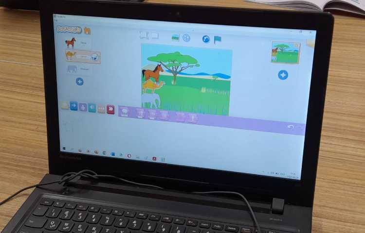 انجام پروژه شماره دو اسکرچ جونیور 1