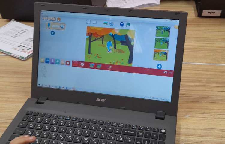 انجام پروژه شماره دو اسکرچ جونیور