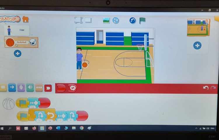 انجام پروژه شماره شش اسکرچ جونیور 2