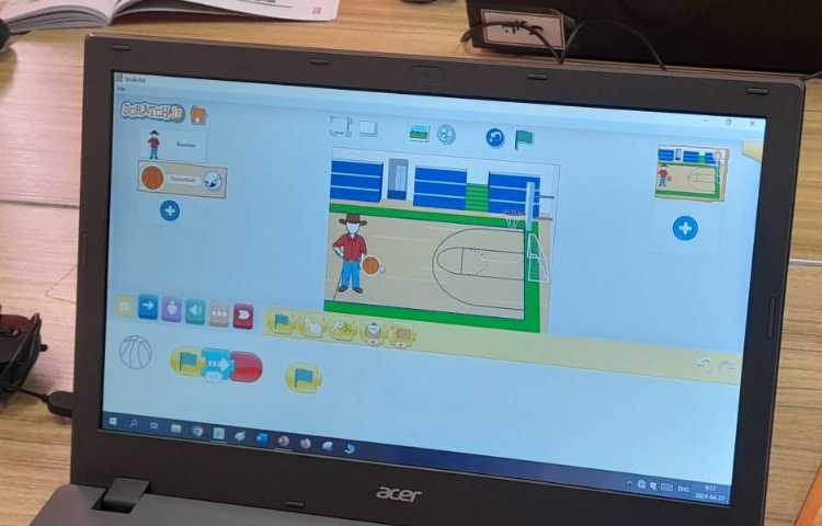 انجام پروژه شماره شش اسکرچ جونیور