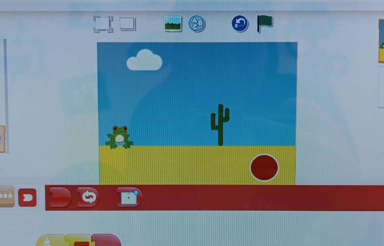 انجام پروژه شماره نه اسکرچ جونیور بازی پرش 1