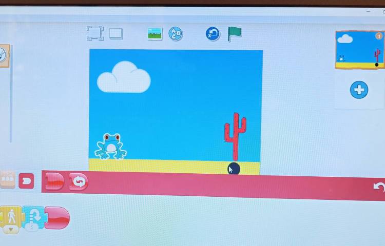 انجام پروژه شماره نه اسکرچ جونیور بازی پرش 2