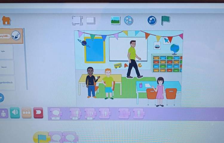 انجام پروژه شماره نه اسکرچ جونیور معرفی دانش آموزان 6