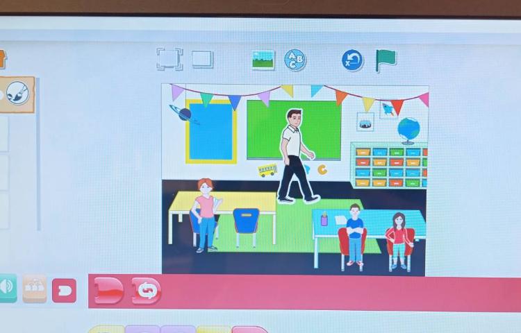 انجام پروژه شماره نه اسکرچ جونیور معرفی دانش آموزان 8