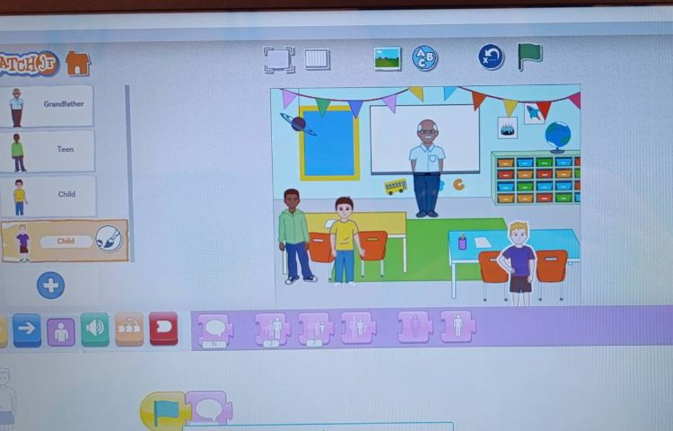 انجام پروژه شماره نه اسکرچ جونیور معرفی دانش آموزان