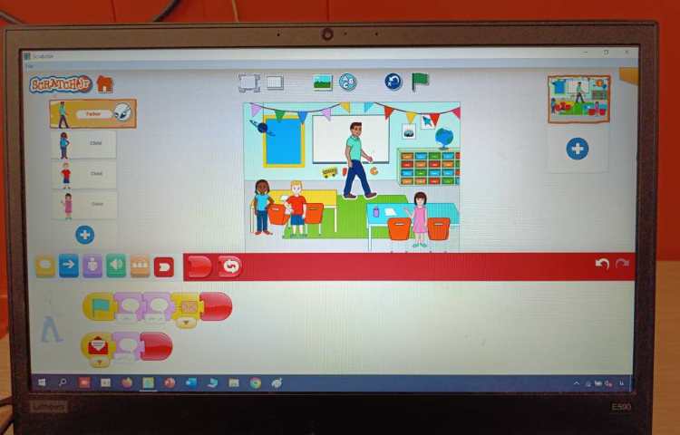 انجام پروژه شماره نه اسکرچ جونیور 1