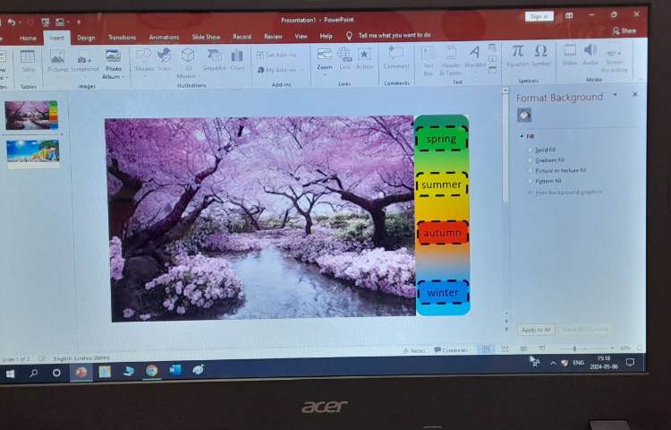 انجام پروژه شماره هفت نرم افزار پاورپوینت 4