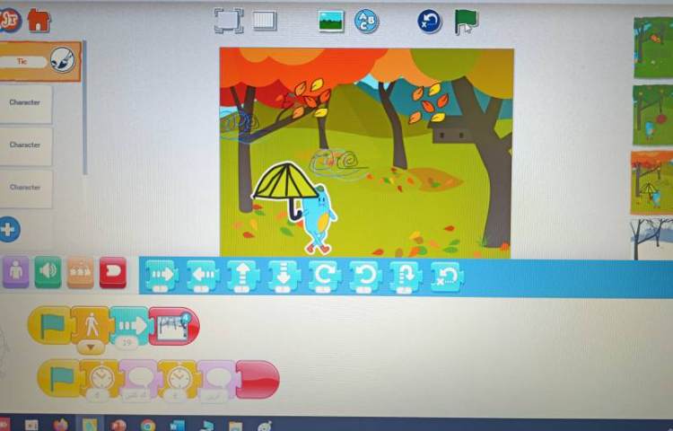 انجام پروژه شماره چهار اسکرچ جونیور چهار فصل 2