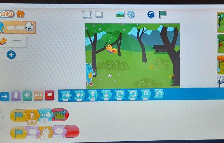 انجام پروژه شماره چهار اسکرچ جونیور