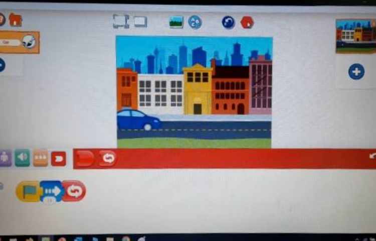 انجام پروژه شماره یک اسکرچ جونیور 1