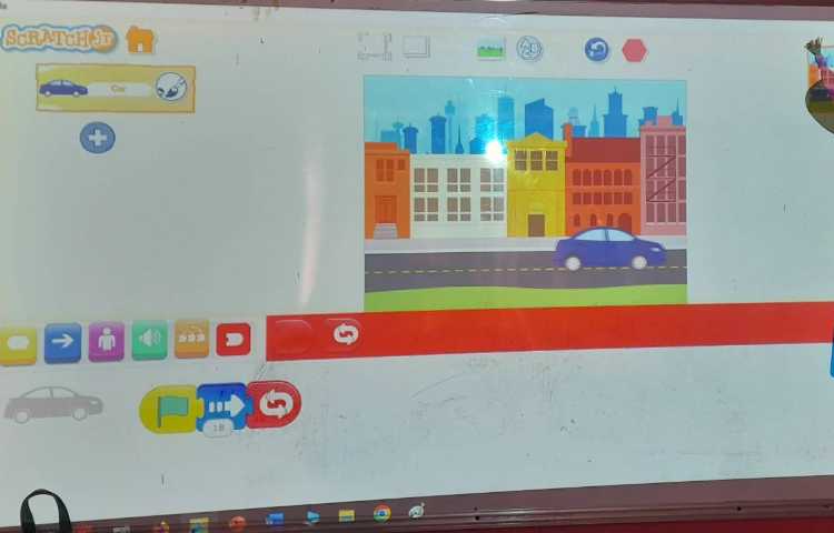 انجام پروژه شماره یک اسکرچ جونیور 1