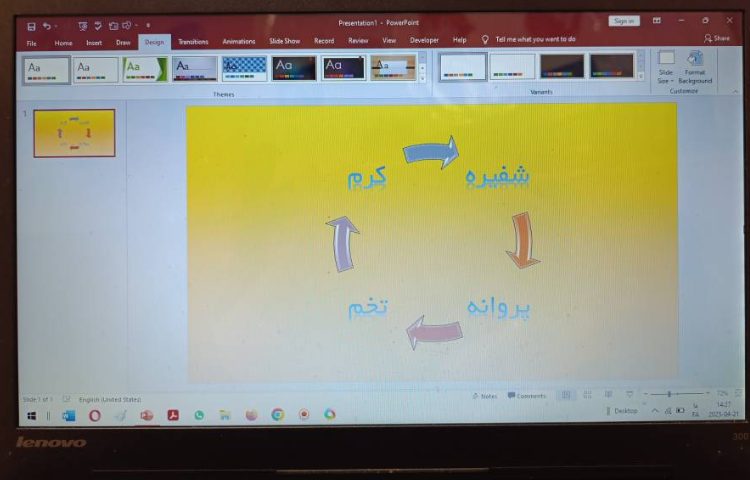 انجام پروژه پایانی شماره سه پاورپوینت 2