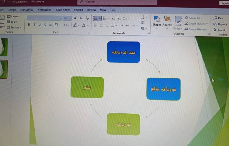 انجام پروژه پایانی شماره سه پاورپوینت 5