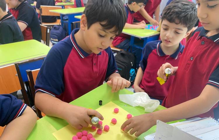 انجام پروژه‌ی Science جهت مرور حالات مختلف مواد 4