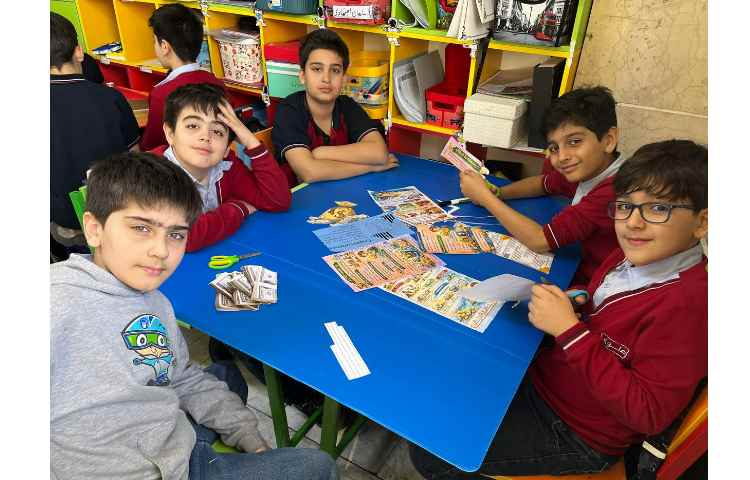 انجام پوستر مرتبط با هفته ملی علوم 8