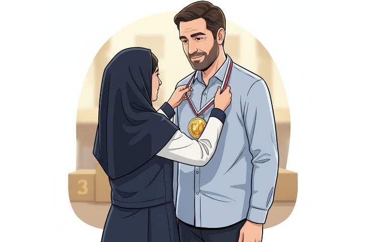 انجام چالش روز پدر 1