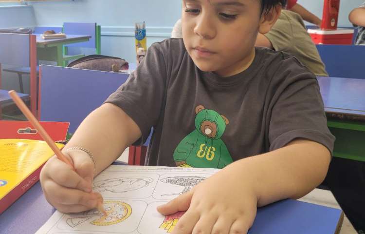 انجام کاربرگ با موضوع غذاها به زبان انگلیسی 2