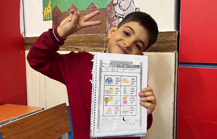 انجام کاربرگ مربوط به حالاتِ مواد-زنگ Science 6