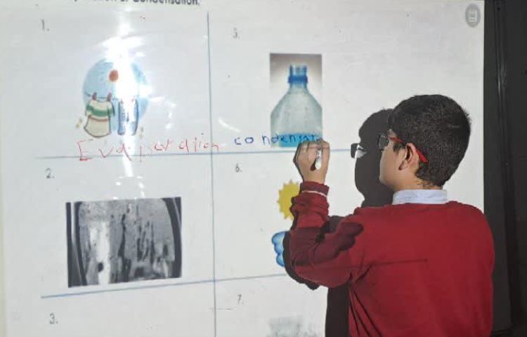 انجام کاربرگ مربوط به water cycle 2