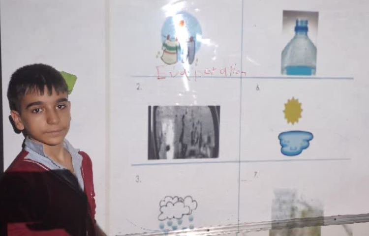 انجام کاربرگ مربوط به water cycle